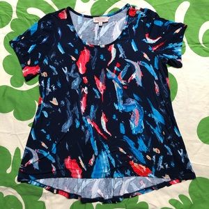 Philosophy blouse size 1X